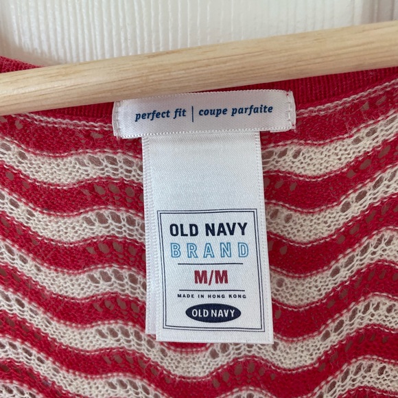 Crochet school neck sweater tee - Picture 2 of 3